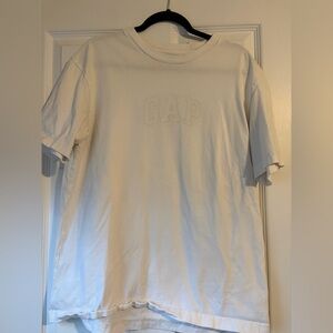 GAP Men's Off-White Short Sleeve Tee
